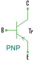 pnp transistor schema