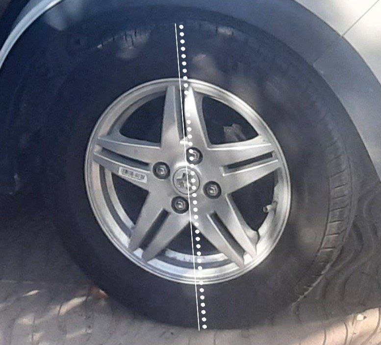 بازدید چرخ های خودرو